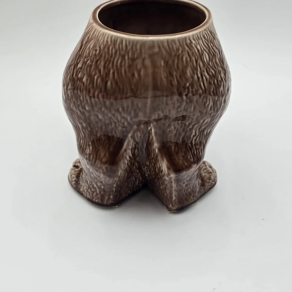 McCoy Cookie Jar Puppy Dog 1978 #0272‎ Vintage Original No Lid Planter Jar